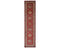 11 Feet Red Kazak Afghan Hand Knotted Wool Runner Rug